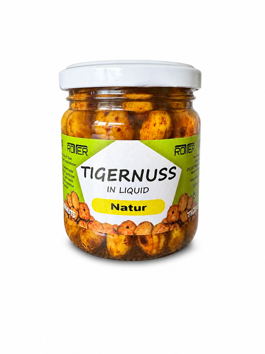 Tigernüsse gekocht im Glas Natur