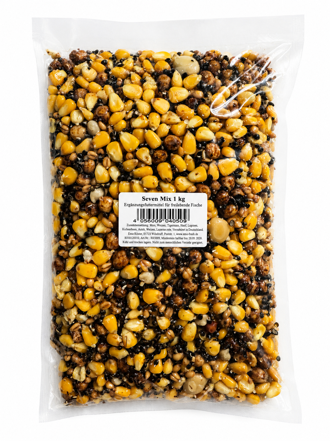 7 Körner Partikelmix 1KG - Vorgekocht & Angelbereit