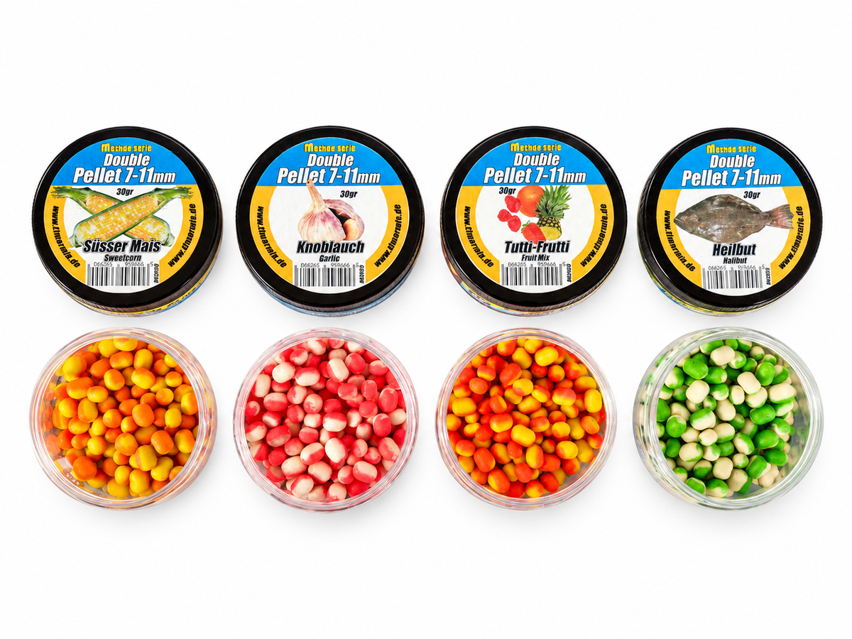 Double Pellet 7–11 mm | Zweifarbig | 30 g