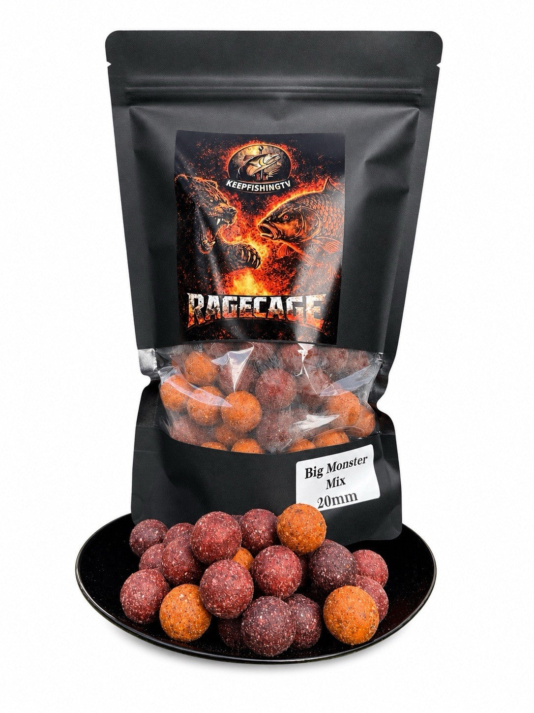 2 KG Premium Boilies 20mm | Fruchtig & Fischig Karpfen Angeln Köder Fisch Angel
