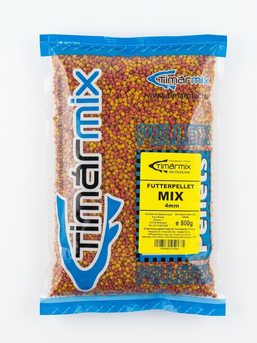 Futterpellets Big Fish 6mm & 4mm 800G | Karpfenangeln - Method Feeder