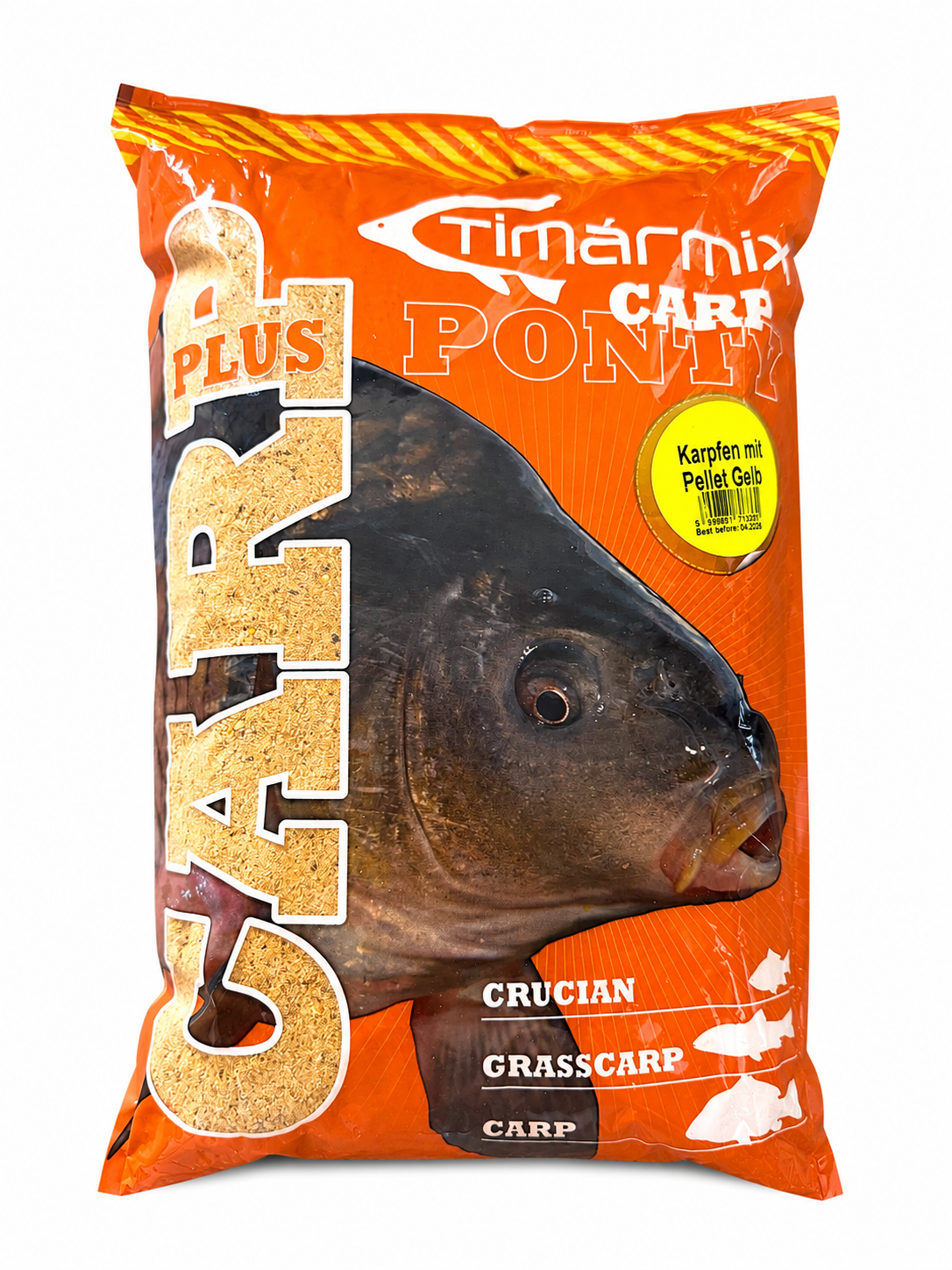 Trockenmix für Karpfen mit Pellets 3KG - Gelb