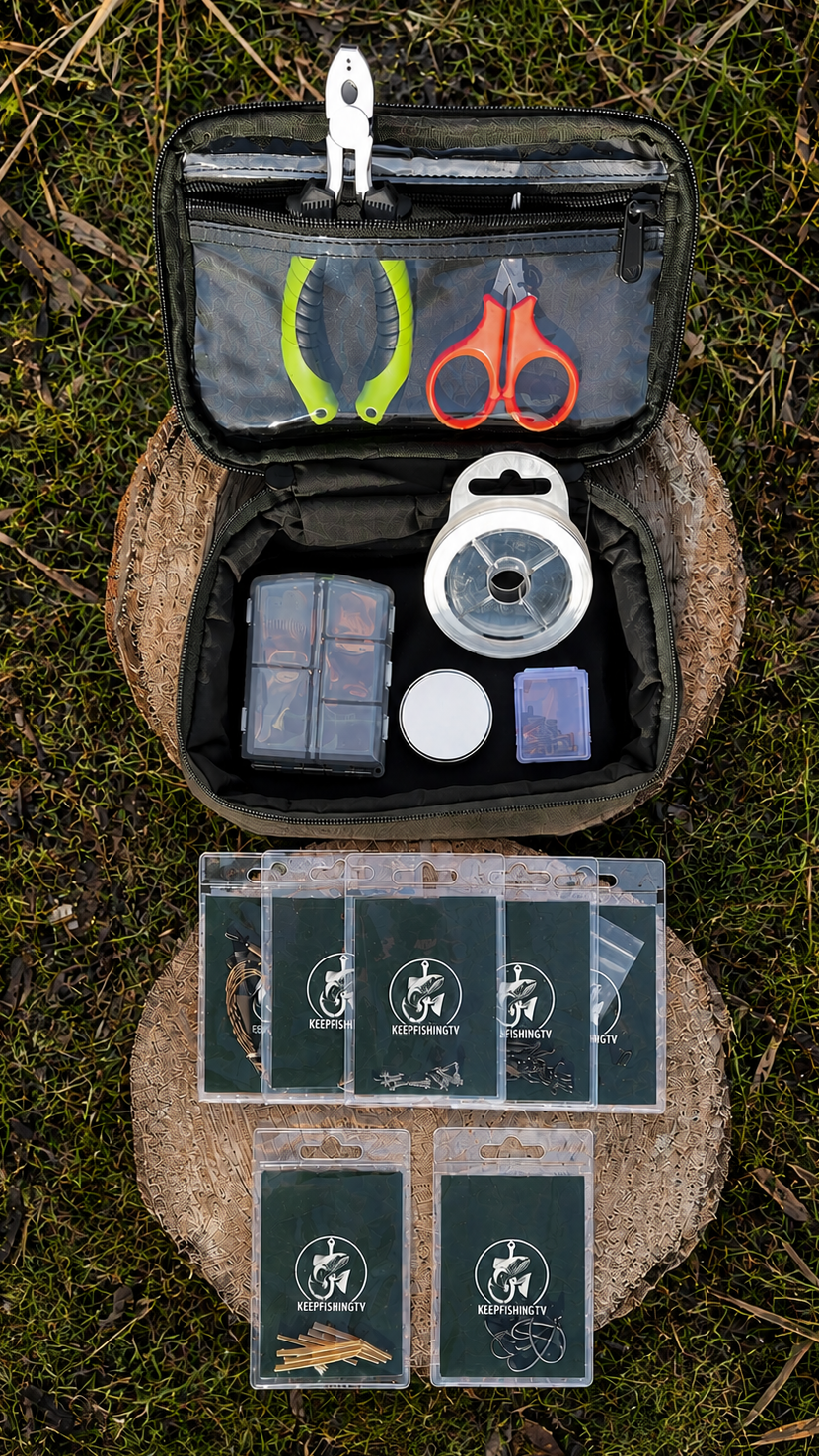 Ronnie Rig Set - 118 Teile - Karpfenangeln