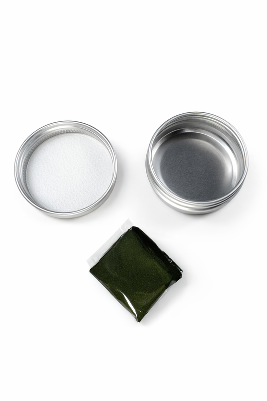 KeepfishingTV Tungsten Knetblei Dunkelgrün – Karpfenblei in wiederverschließbarer Aluminiumdose