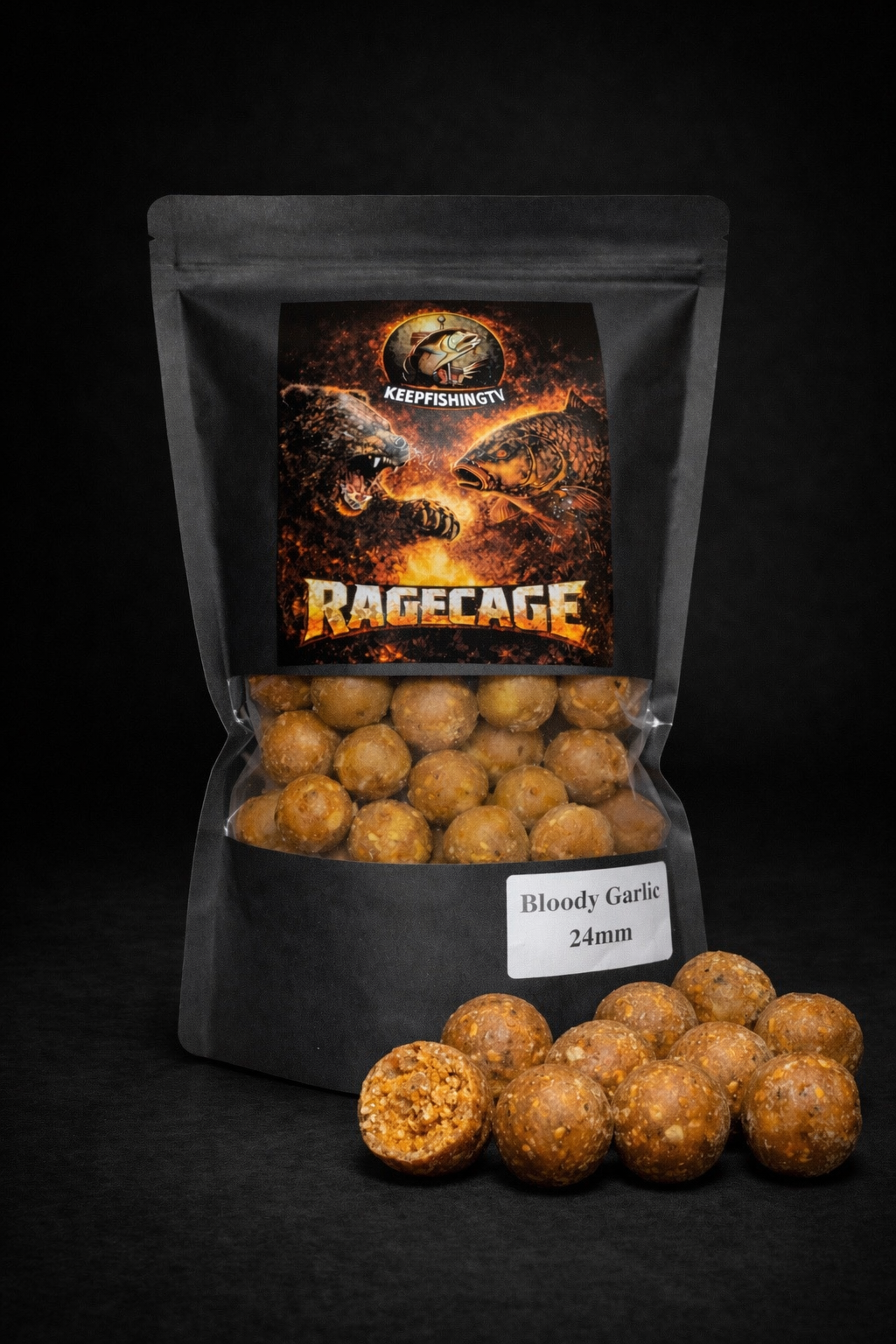 Bloody Garlic Boilies 24mm