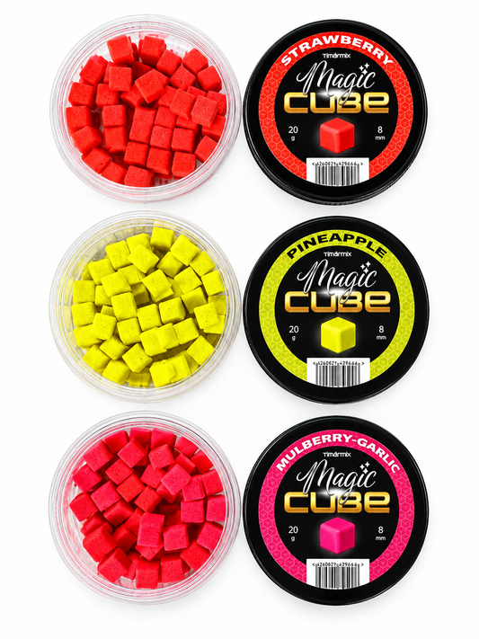 Wafter Magic Cube - Method Feeder 3 Sorten Friedfisch