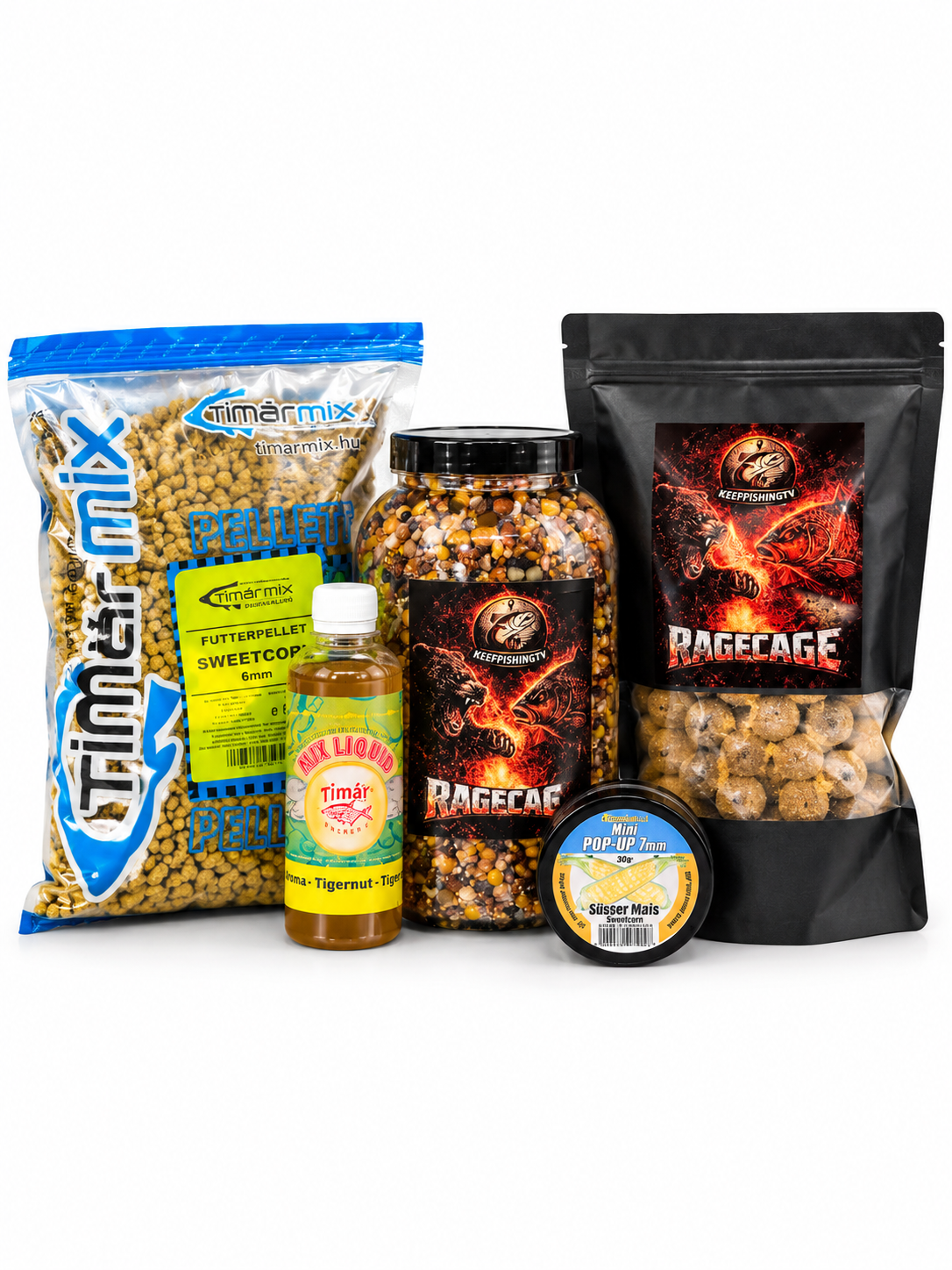 HERBSTKARPFEN – Die Natur-Kombi |  Frische Partikel • Tigernuss • Sweet Corn • Scopex & Squid • Popups