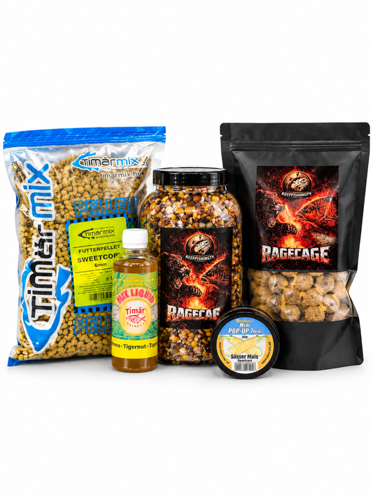 HERBSTKARPFEN – Die Natur-Kombi |  Frische Partikel • Tigernuss • Sweet Corn • Scopex & Squid • Popups