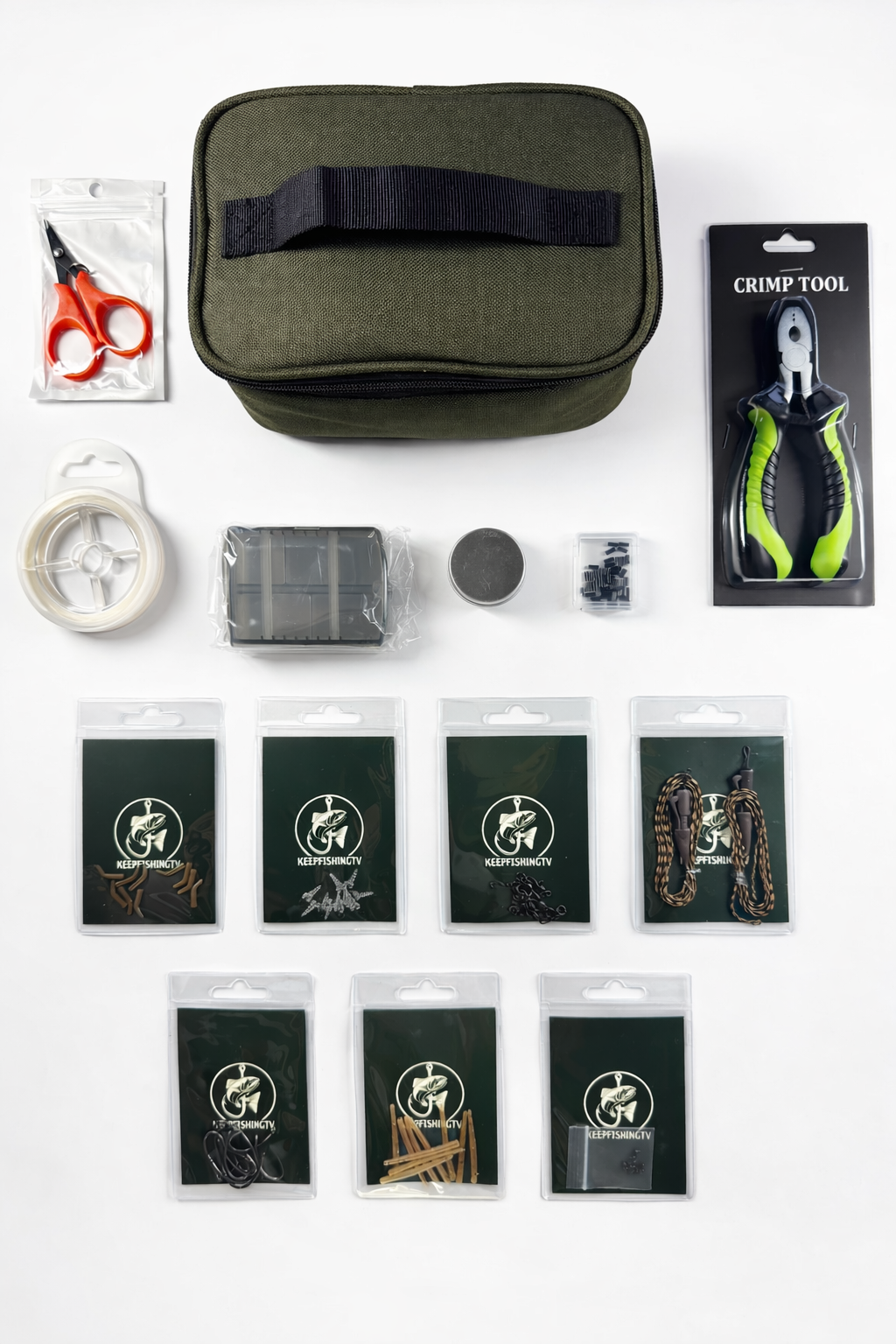 Ronnie Rig Set - 118 Teile - Karpfenangeln